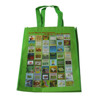 三沙LB11覆膜无纺布广告袋